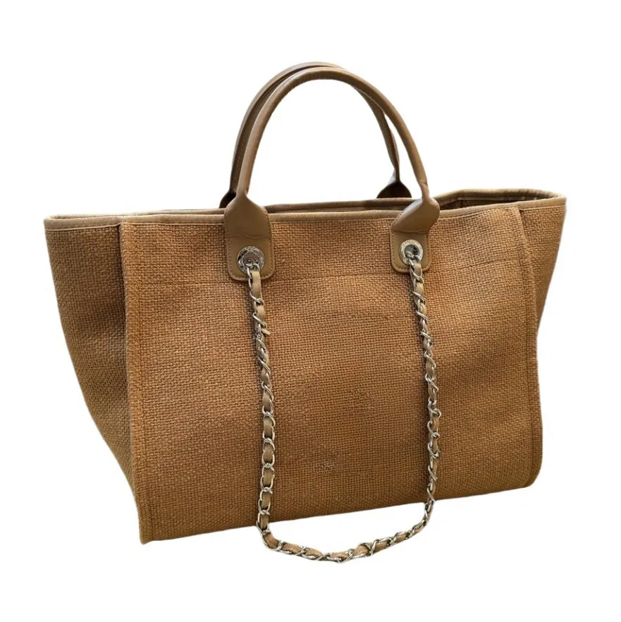 Canvas Tote Bag For Women – 'Sister' Embroidered, Wedding Gift, Large With Pockets - View #9