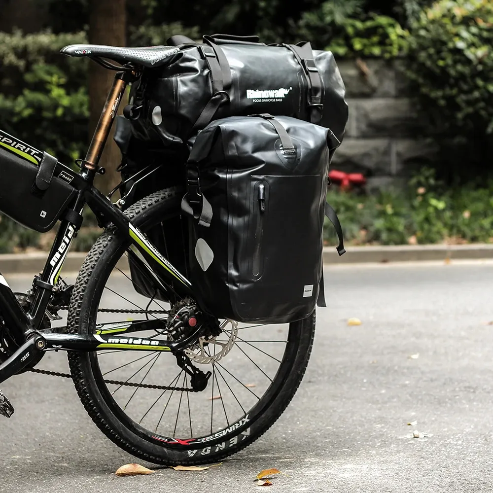 Rhinowalk Bike Pannier Bag Waterproof 20L Bicycle Rear Saddlebag Cycling Trunk Luggage Fit MTB Road Bike Outdoor Shoulder Pack 240704 From 32 94 DHgate