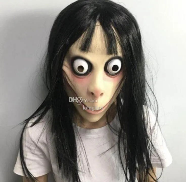 Molezu MOMO Maschere Halloween Maschere Halloween Horror Mostro - Foto 3