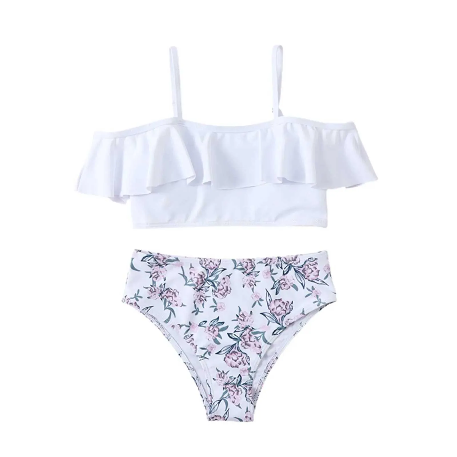 Girls Swimsuit 2 Piece Bikini Set