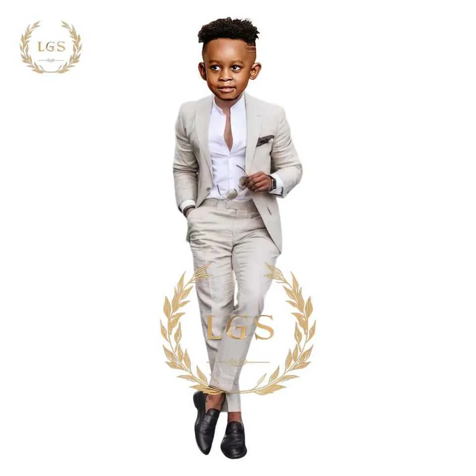 Boys Linen Suit Set Tailored Sophistication For 2024 From Nickyoung06 39.68 DHgate.Com