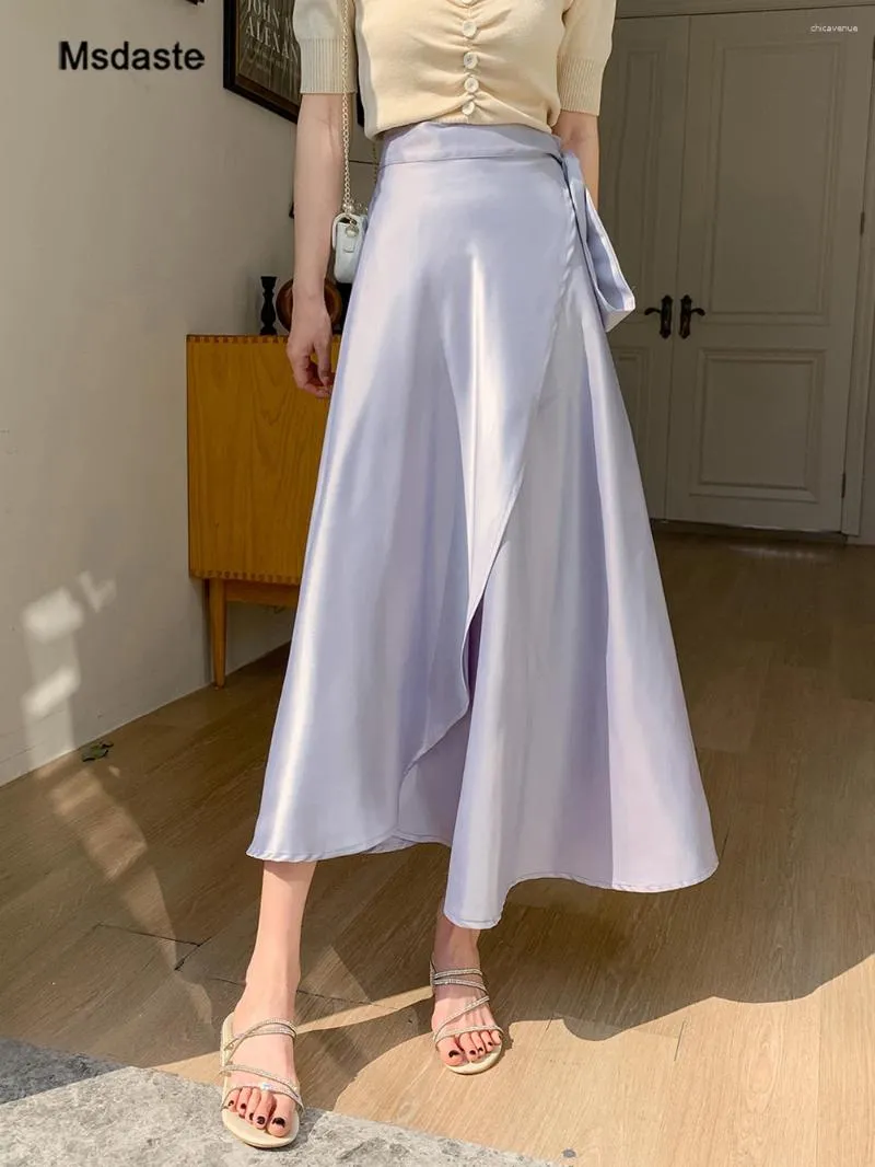 Elegant Womens Work Skirt - High Waist A-Line, Formal Office