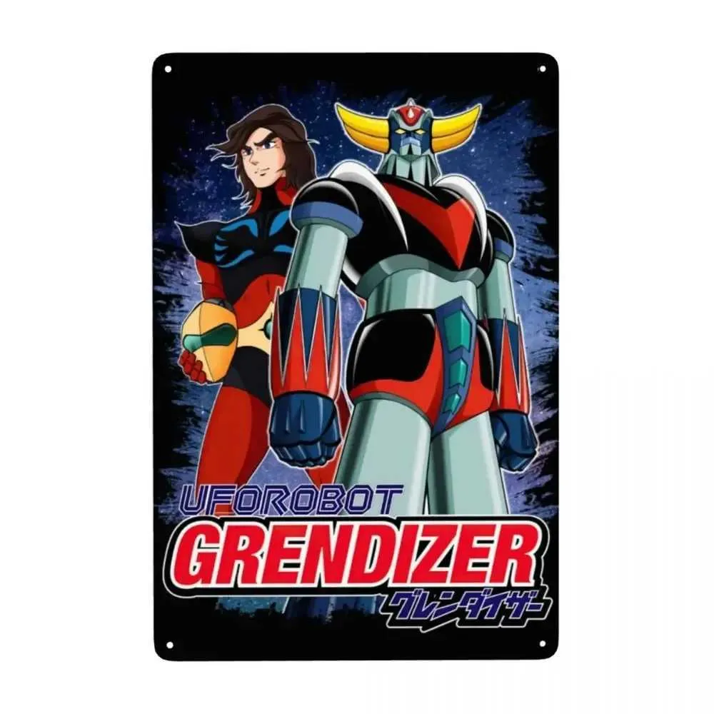 Poster Toile Coton Goldorak 1976 - Neuf, Multicolore, Affiche Rétro Manga Anime Grendizer