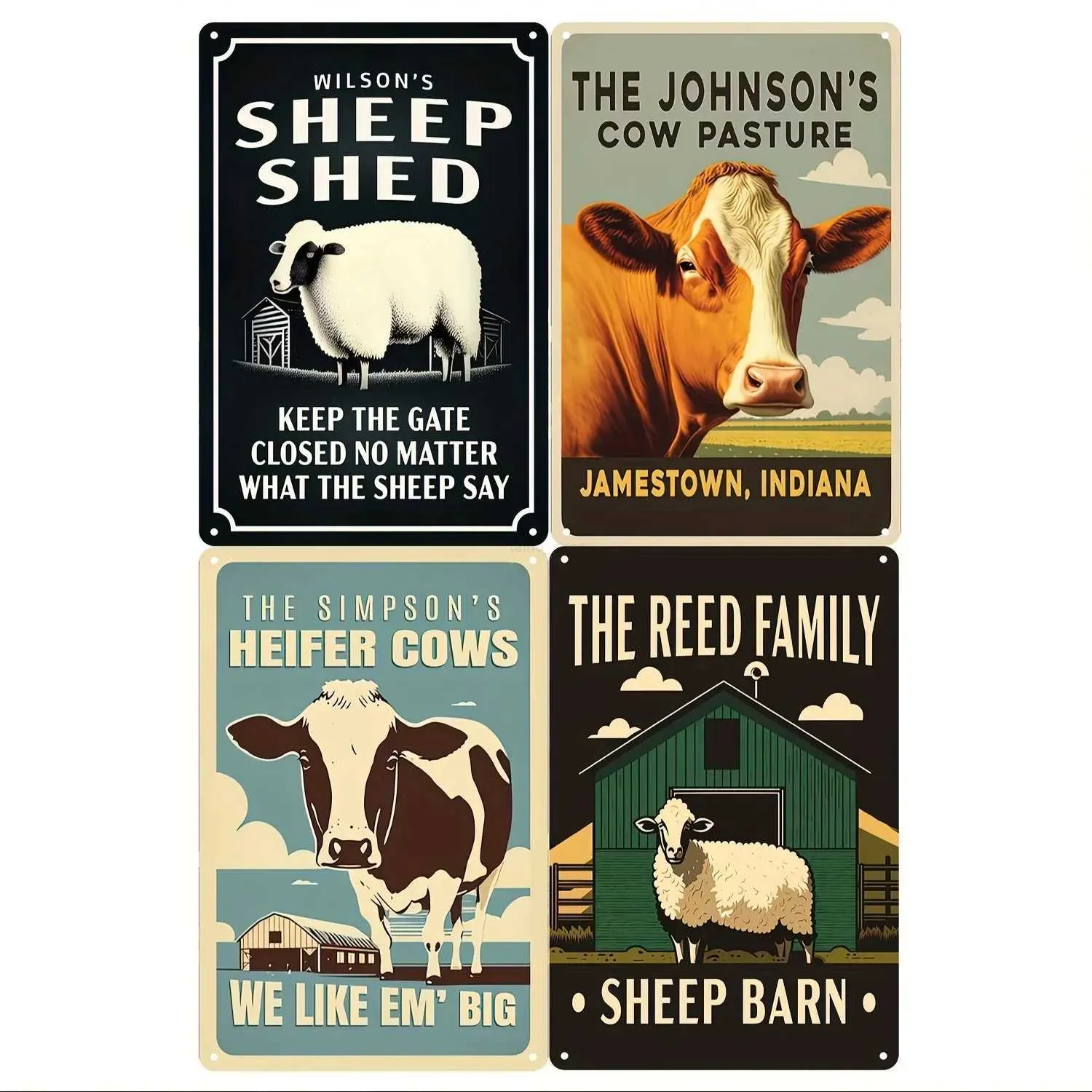 牛 看板 楽天市場】牛 動物 cow 飲食 サインプレート メタルプレート 看板