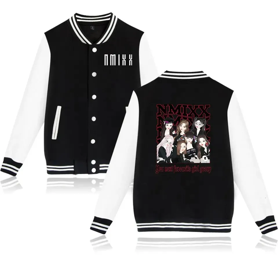 K-Pop Inspired Baseball Jacket - Unisex Bomber Outerwear