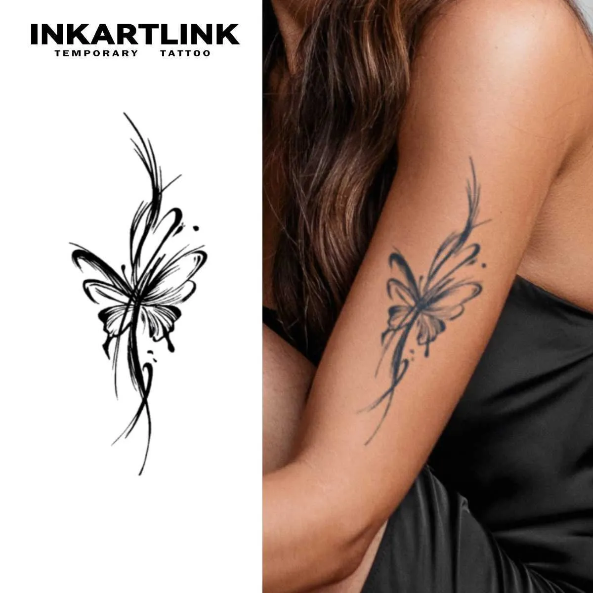 Butterfly tattoo design inspiration, image size:1200x1200