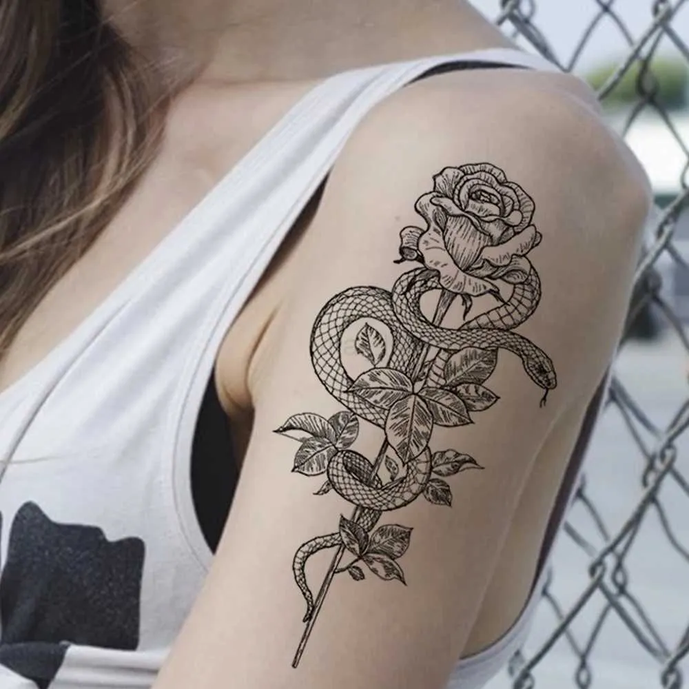 Waterproof Temporary Tattoos - Snake, Skull, King Cobra Designs. Realistic  Body Art Stickers for Men \u0026 Women. Easy Apply, Long Lasting. from Dhgate  Temporary Tattoos - price 5.58, image size:1000x1000