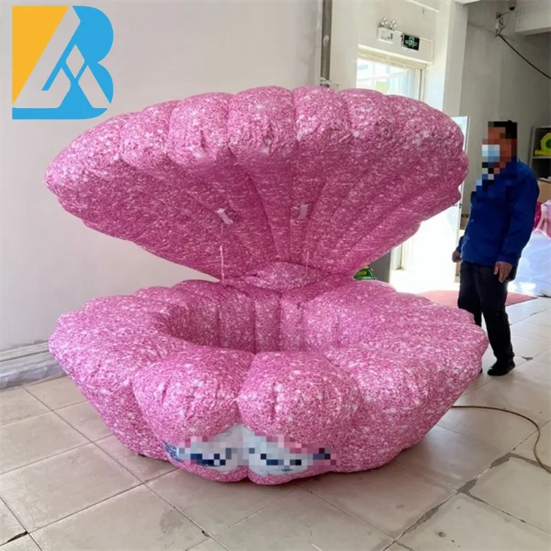 wholesale Giant Inflatable Seashell Chair: LED Pink Clam Shell for Parties  Events Shop Now!