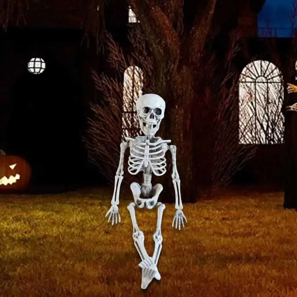 16 Halloween Skeleton Flexible Joints Skeleton Model For Party Favors ...