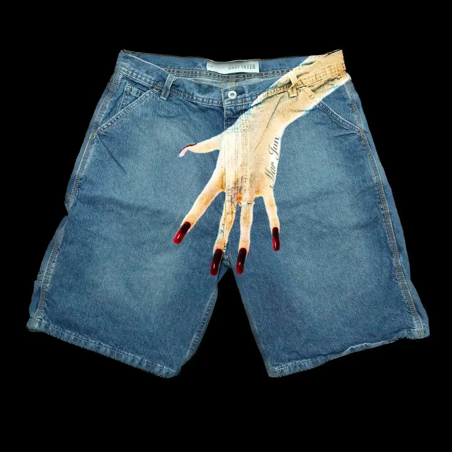 Boys Baggy Jean Shorts Y2K Baggy Jean Shorts For Bo Produktbild-Vorschau 13