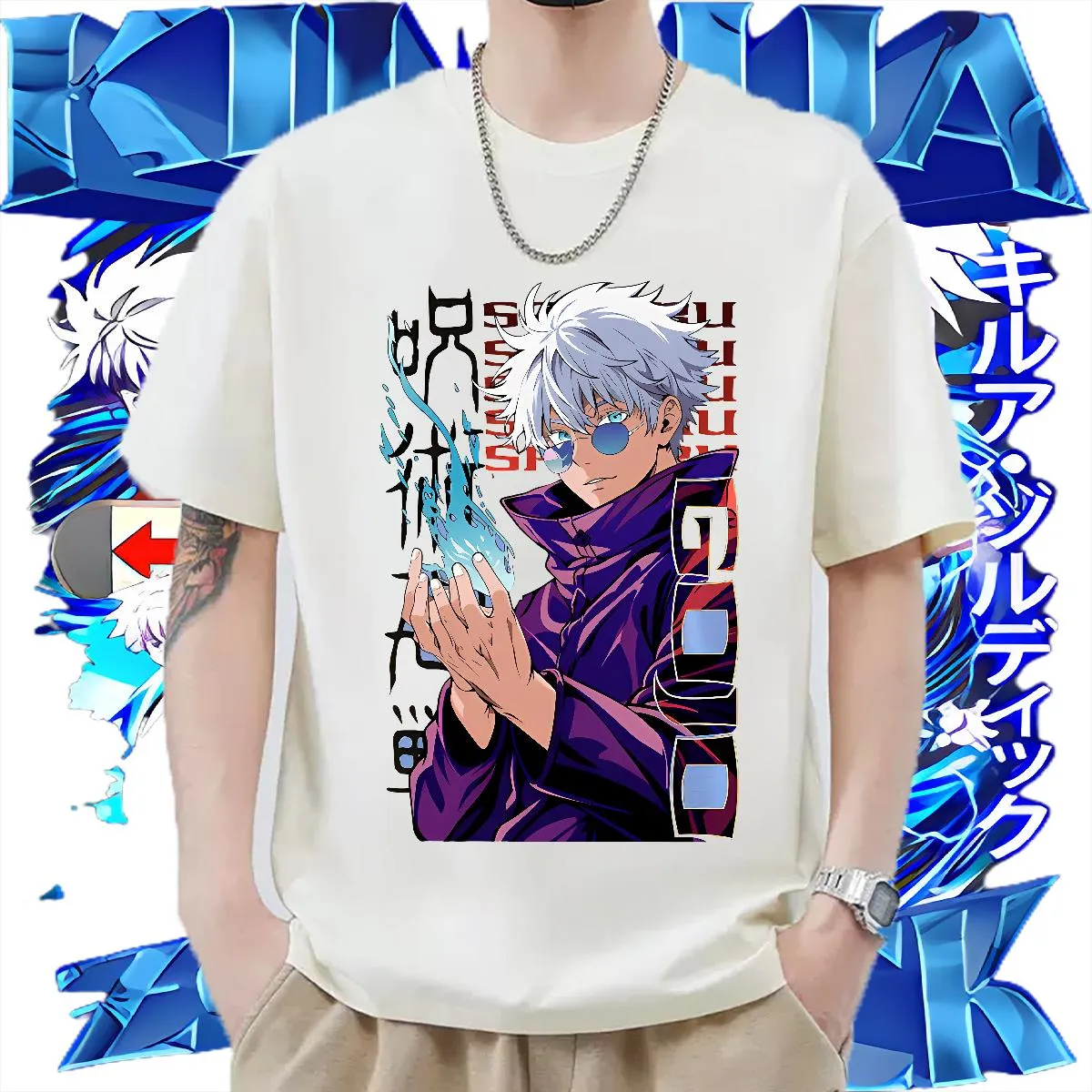 ANEW MEN ICE DOTS SHORT T-SHIRT タグ付き ANEW MEN ICE DOTS SHORT T-SHIRT タグ付き MEN ICE DOTS LOGO