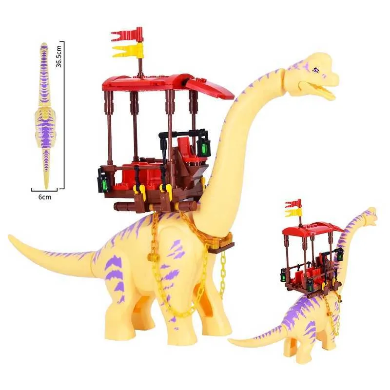 Giant Grey Brachiosaurus Building Blocks Set Jurassic Dino World  Adventure! Shop Now!
