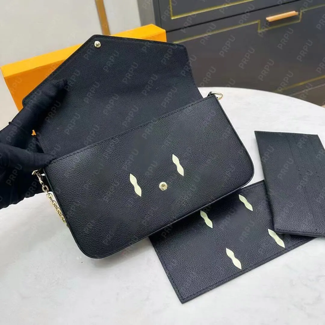 Luxury Designer Set Forth: Wallet On Chain, Shoulder Bag