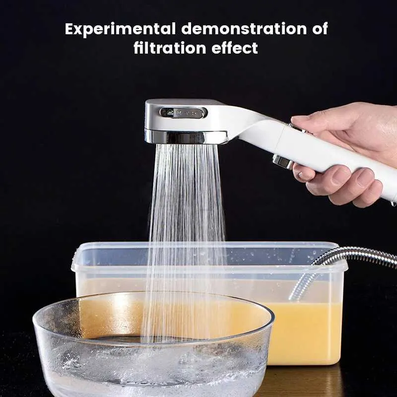 Öko-Duschkopf - 4 Modi|Ein-Tasten-Stopp|CL240710 EU_voghion.com