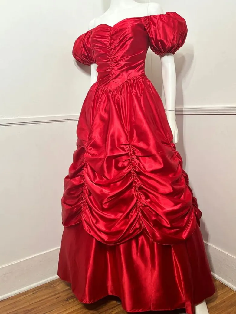 open lace back dress Py Neck Dress 60s Women Vintage Swing Retro 50s Summer Short Sleeve Women's  A Red, XX-Large at Amazon Women's Clothing store main image 1