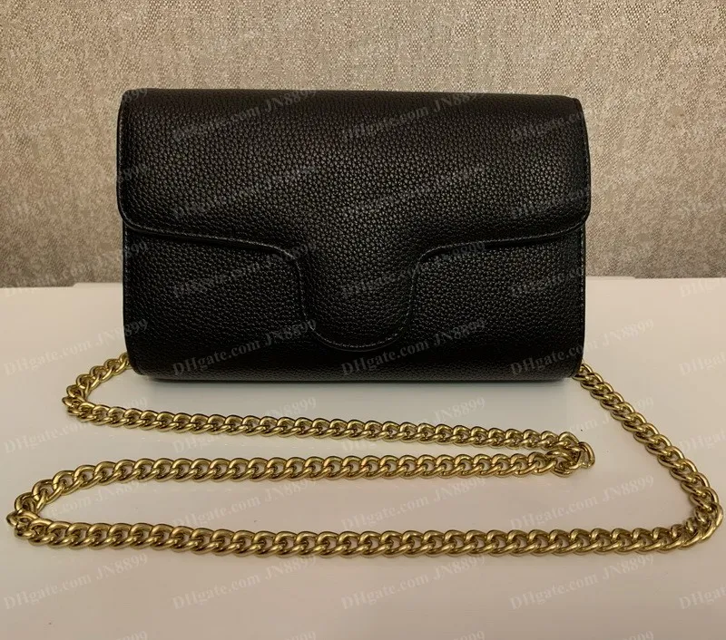 Vintage Leather Gold Chain Shoulder Bag For Women Designer Handbag With Chain Strap Crossbody And Wallet Options Available In 21x13x5CM Size From Jn8899 11.89 DHgate.Com