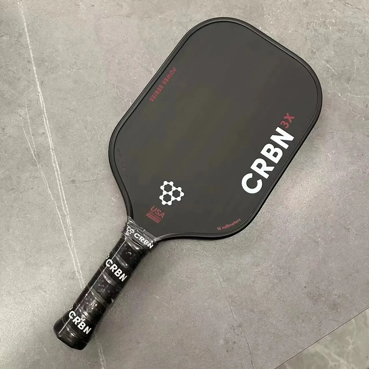 Hybrid Shape Red Kevlar And Carbon Fiber Mixed Surface