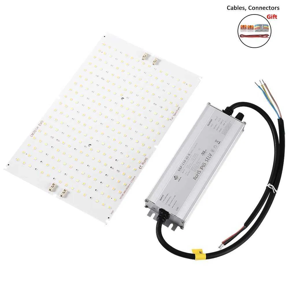 120W LED Grow Light - Full Spectrum Quantum Board, Samsung LM301H EVO ...