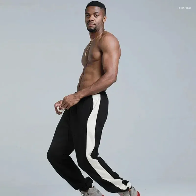 DHgate Cotton Casual Drawstring Patchwork Joggers Premium Sports Leggings for Men and Women Apparel