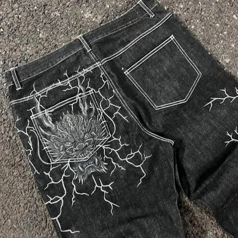 Girls Ripped Jeans Girls Baggy Wide Leg Jeans Y2K Ripped Denim Pants Elastic High Waisted Distressed Trousers With (Light Blue, 5-6 Years Girls Flare Jeans