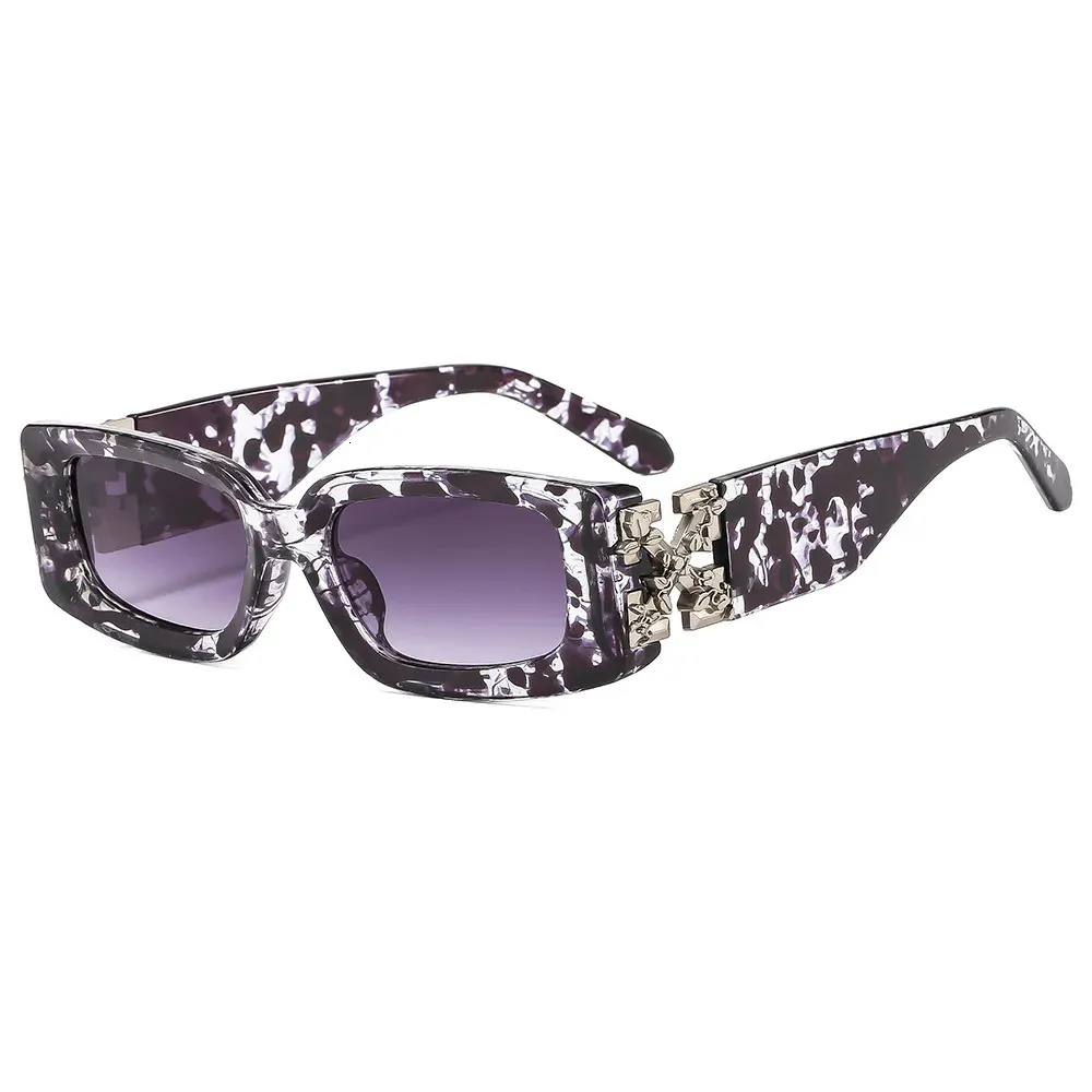 Rectangle Sunglasses For Women Men Trendy Retro... From  display picture 2