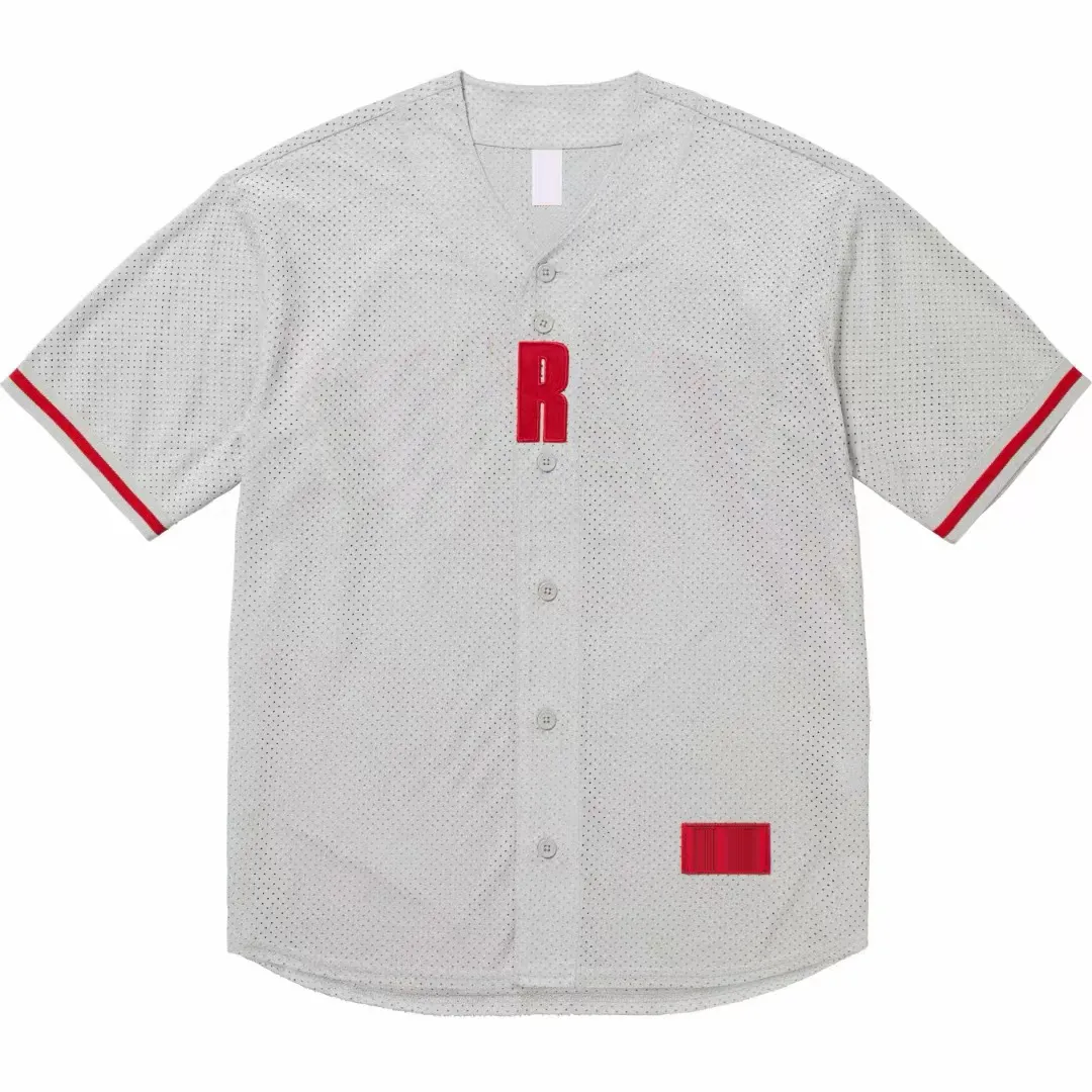 DHgate.com:24 Mesh Baseball Jersey: Breathable Comfort for Men and 