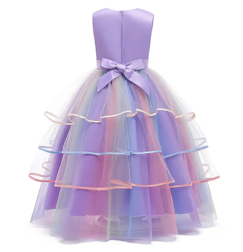 open lace back dress Dreamy Unicorn Dress Size 5-6