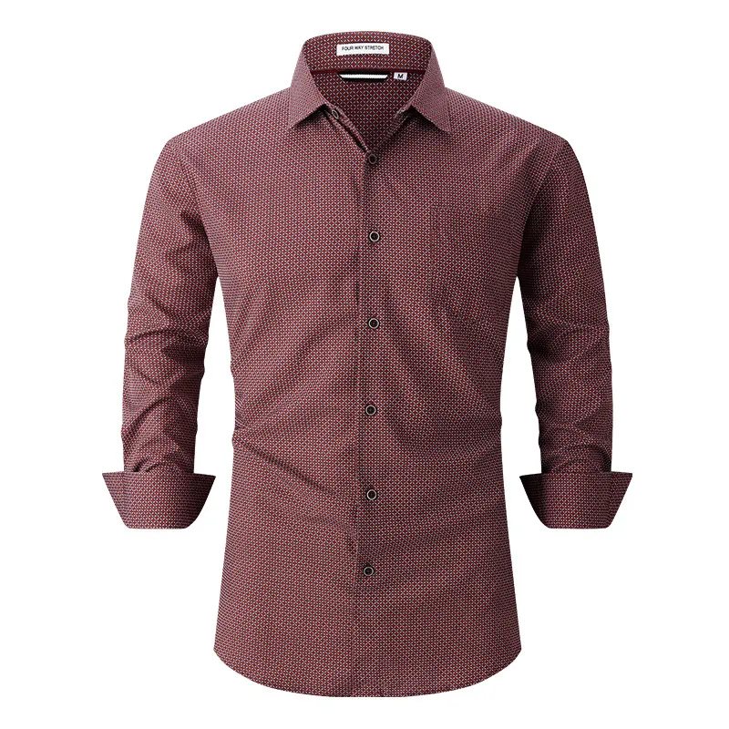 Plaid Shirts For Men 2024 | Casual Slim Fit Long Sleeve Dress Shirt From  Lu006, $14.07 | DHgate.Com