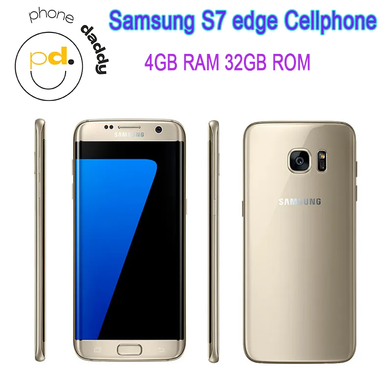 Save Big on Bulk Cell Phone Samsung Galaxy S7 Edge Original Samsung Galaxy  S7 Edge SM G935 Mobile Phone Inch Original Screen 4GB RAM 32GB ROM