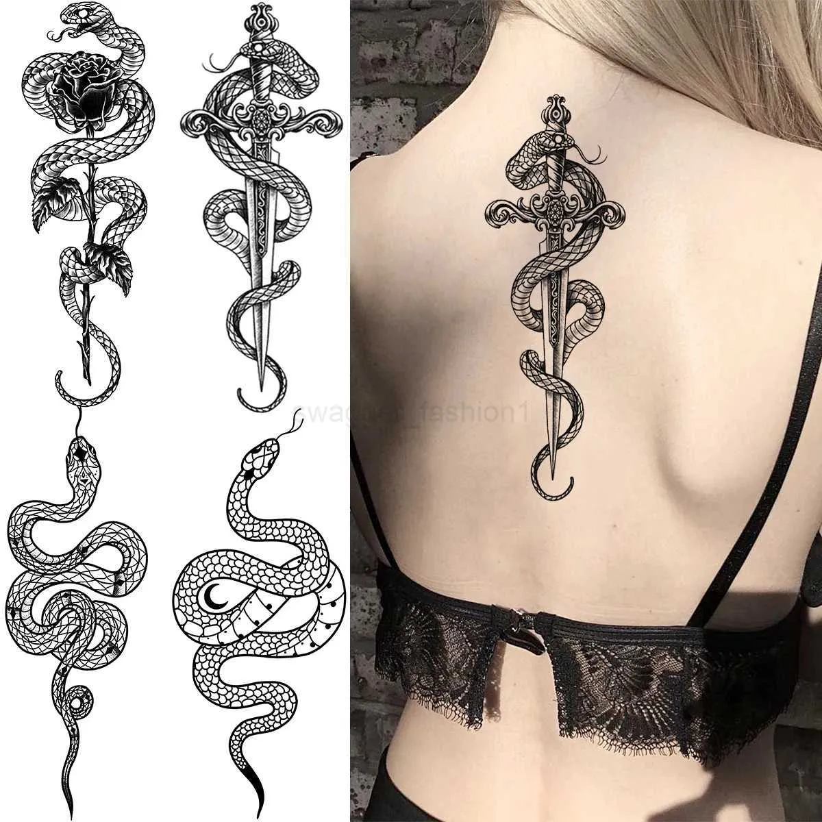 Meaning of a sword tattoo in body art, image size:1200x1200