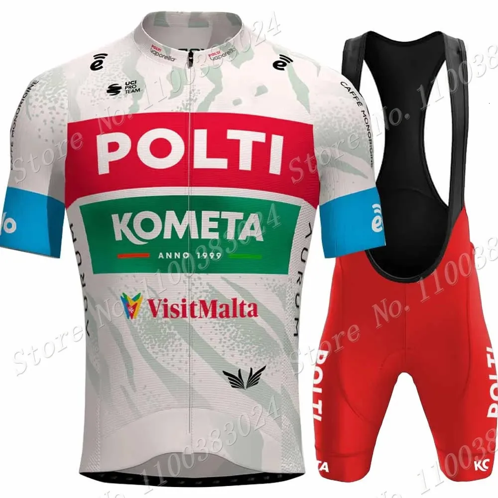 Maglia Ciclismo Uomo Personalizzata Con Logo Squadra | Set Manica Corta Traspirante In Poliestere | Abbigliamento MTB Estate - 2