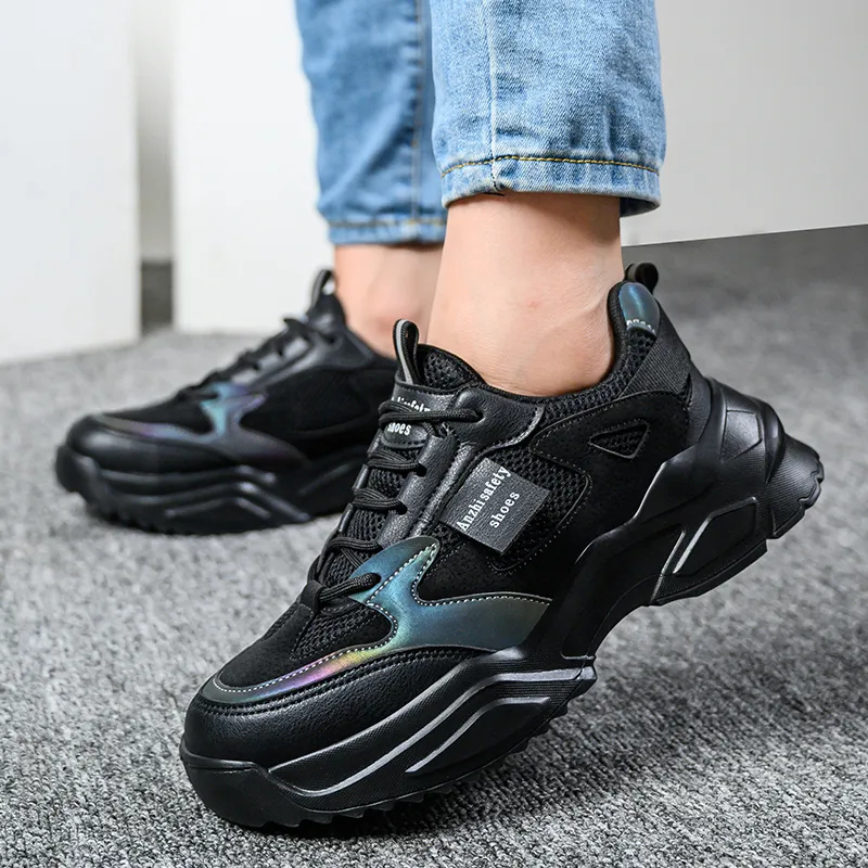 Zapatos De Seguridad Reflectantes Para Mujeres: Zapatillas De