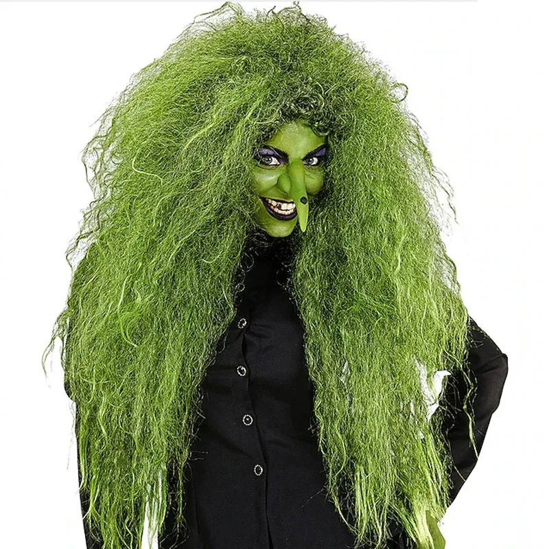 HAIRJOY Synthetic Hair Wild Witches Wig Grey Halloween Cosplay Party Wigs 240711 From 11 27 DHgate