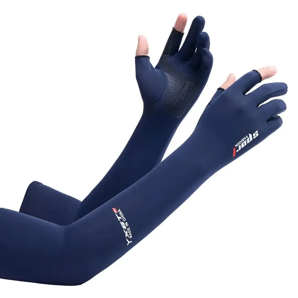 1 Pair Cooling Arm Sleeves - UV Sun Protection - Outdoor Sports For Men & Women