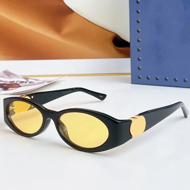 Vintage Oval Sunglasses: Fashion Acetate Frame... From  display picture 1