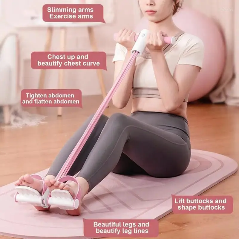 6 Tube Leg Resistance Training Pedal Puller Rope For Elastic Tension Multifunctional Fitness Stretching And Sit Up Exercise From Qiushouqq 15.58 DHgate.Com