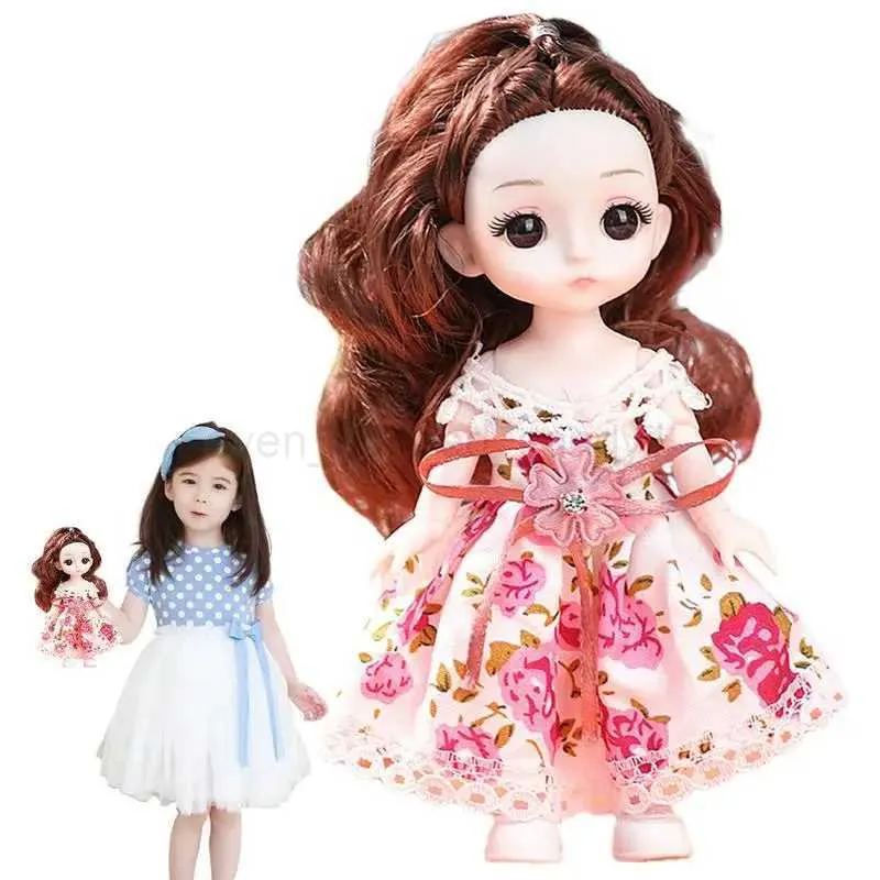 BJD Doll 16cm 12 Joints Movable Fashion Doll with Dress Up Clothes  Accessories for Children Birth-12 Months from Dhgate Dolls - price 9.65