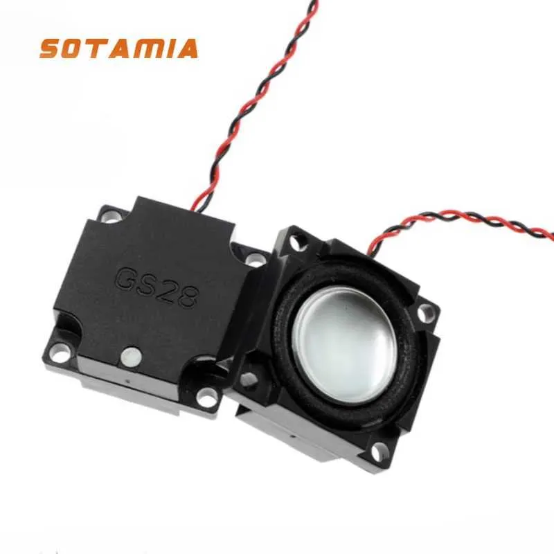 Mini Full Range Speaker Set: 28mm 8 Ohm 2W - Enhanced Sound, Ideal for ...