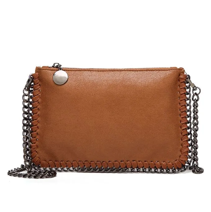 Women Envelope Evening Bag Glitter Ladies Chain Shoulder Bags Shiny Silver Long Purse Female Wedding Party Clutches Mini Handbag girls wallets