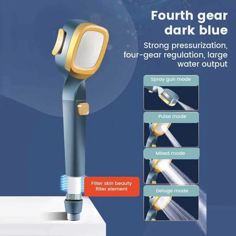 Eco Shower Head - 4 Modes|One-Key Stop|CL240710 EU_voghion.com