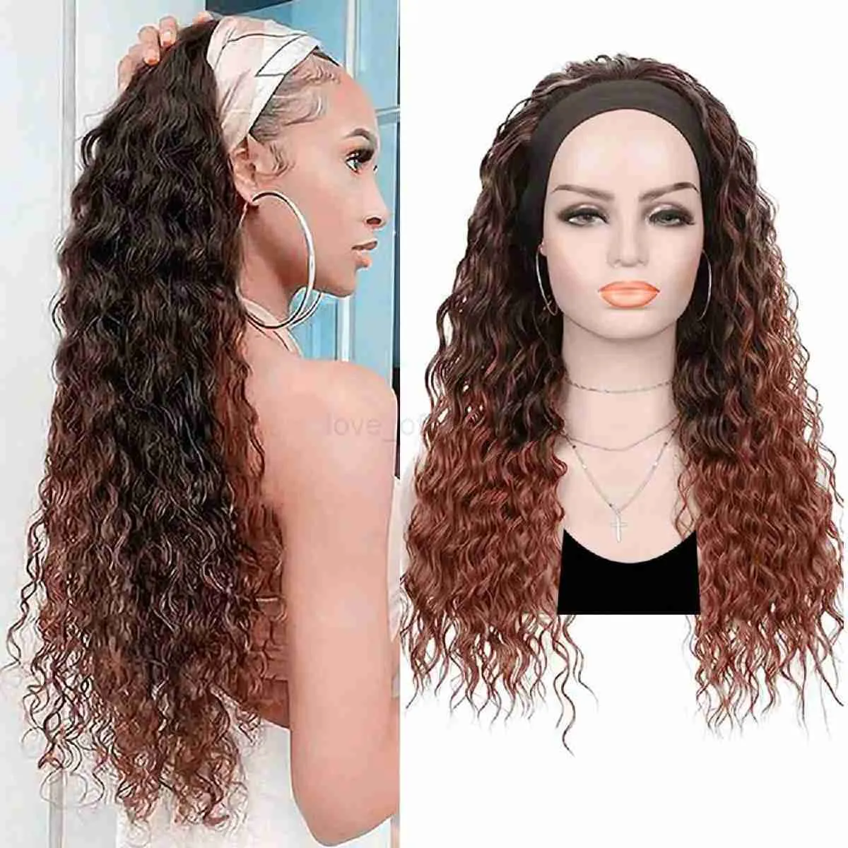 Natural looking curly half wigs hotsell