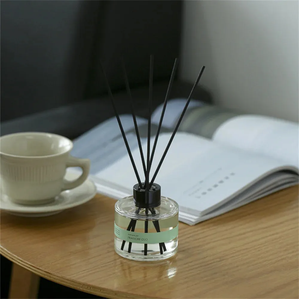 Mini Glass Reed Reed Diffuser Candle Set With Sticks 50ml For Home And ...