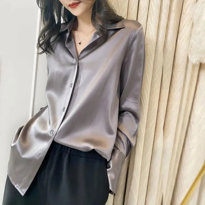 satin ladies tops