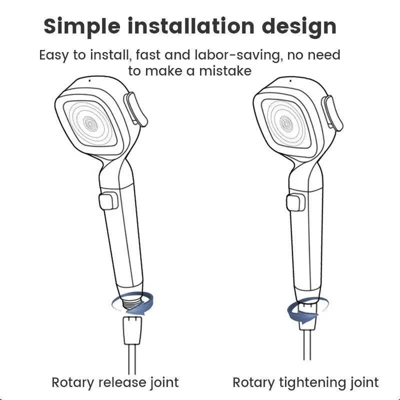 Eco Shower Head - 4 Modes|One-Key Stop|CL240710 EU_voghion.com