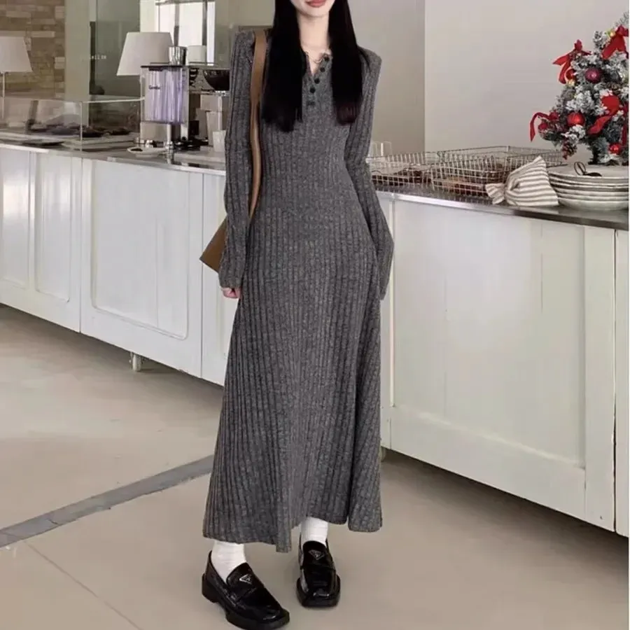 Gray a line winter wool skirt for women 4759 Gray a line winter wool skirt for women 4759