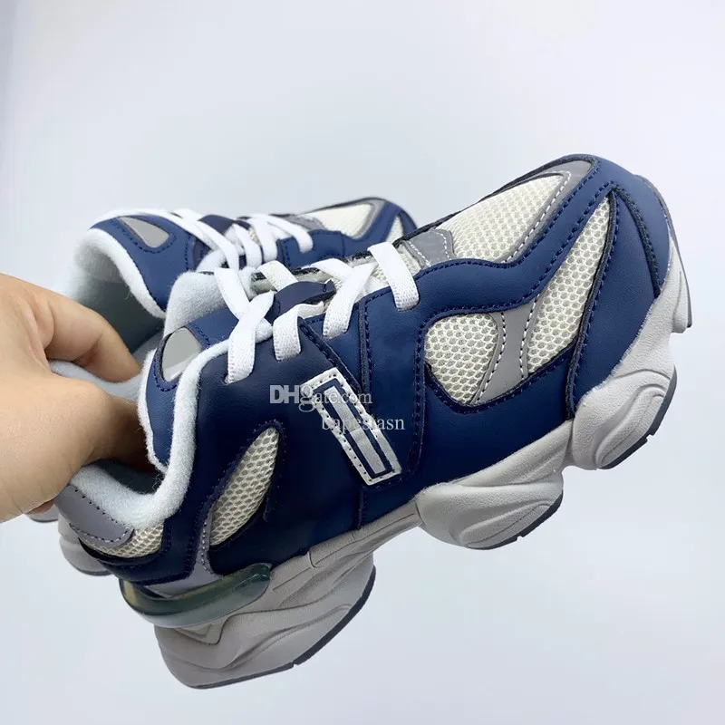 B Alenciaga 9060 Kids Running Shoes Toddler Sneakers 9060s Boys Youth Kid Girls Shoe Children Joe Freshgoods Black White Blue Haze_voghion.com