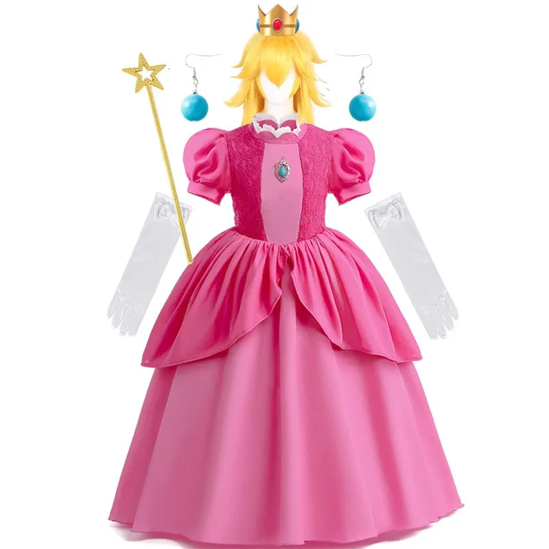 Baby Girls Queen Peach Princess Dress Puff Sleeve O-Neck V-Neck Casual  Costume for Birthday and Carnival from Dhgate Girl's Dresses - price 33.78