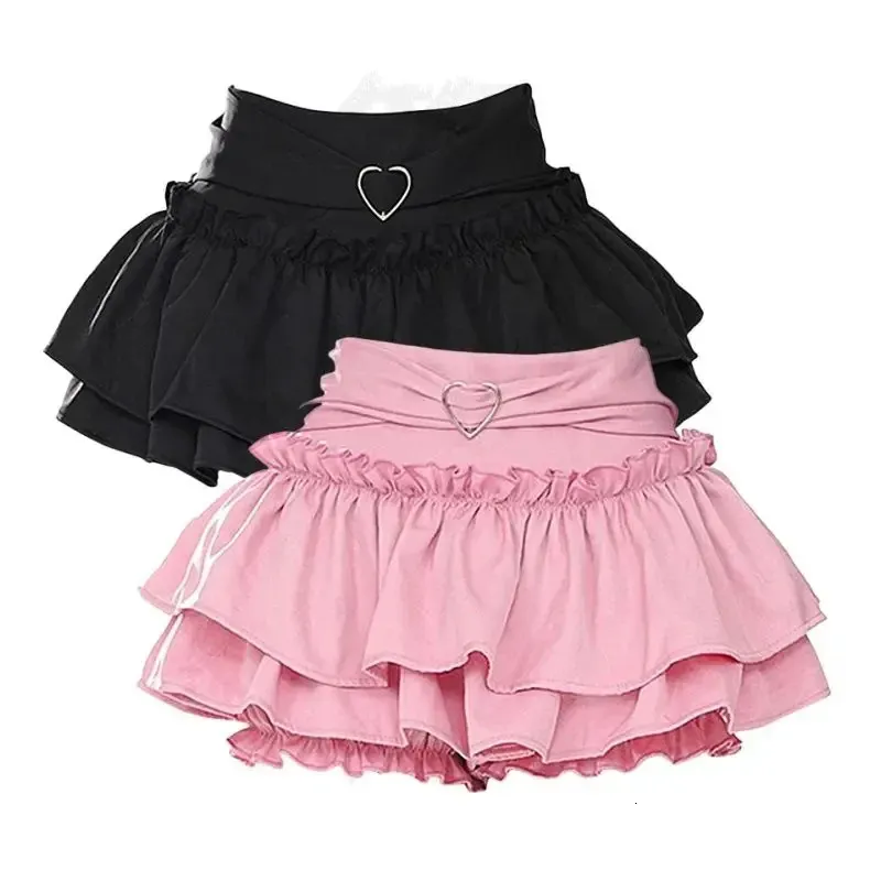 【韓国 RHEME】JELLY RUFFLE SKIRT DHgate.com:Y2K Mini Skirt: High Waist Pleated Aline Skirt
