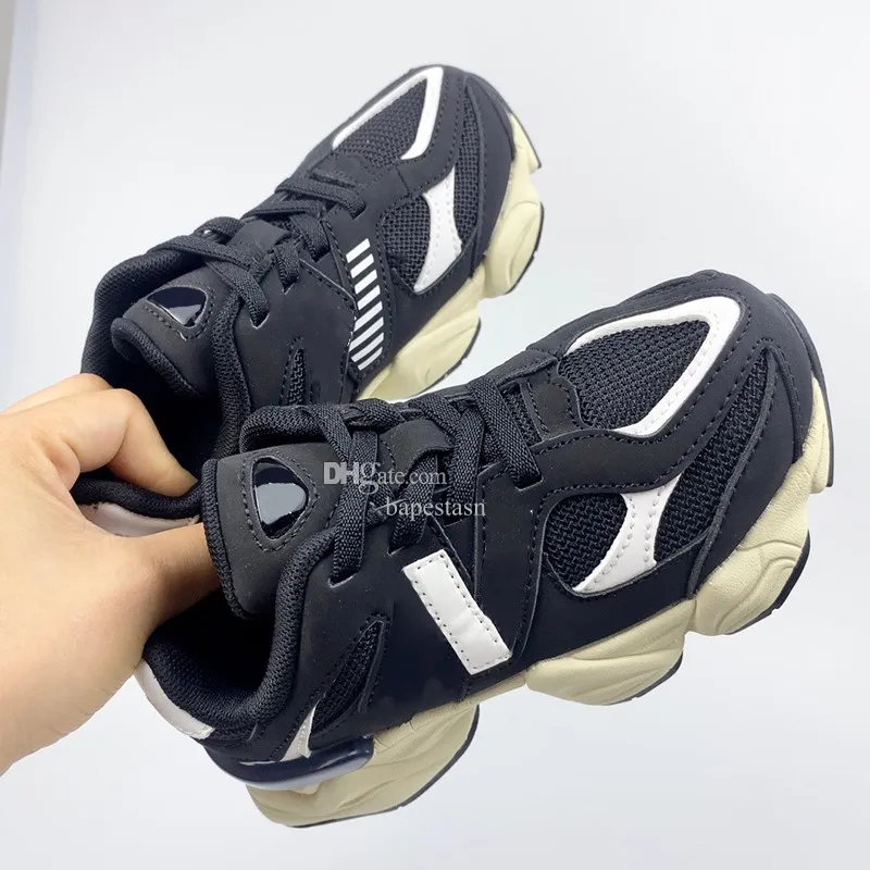B Alenciaga 9060 Kids Running Shoes Toddler Sneakers 9060s Boys Youth Kid Girls Shoe Children Joe Freshgoods Black White Blue Haze_voghion.com