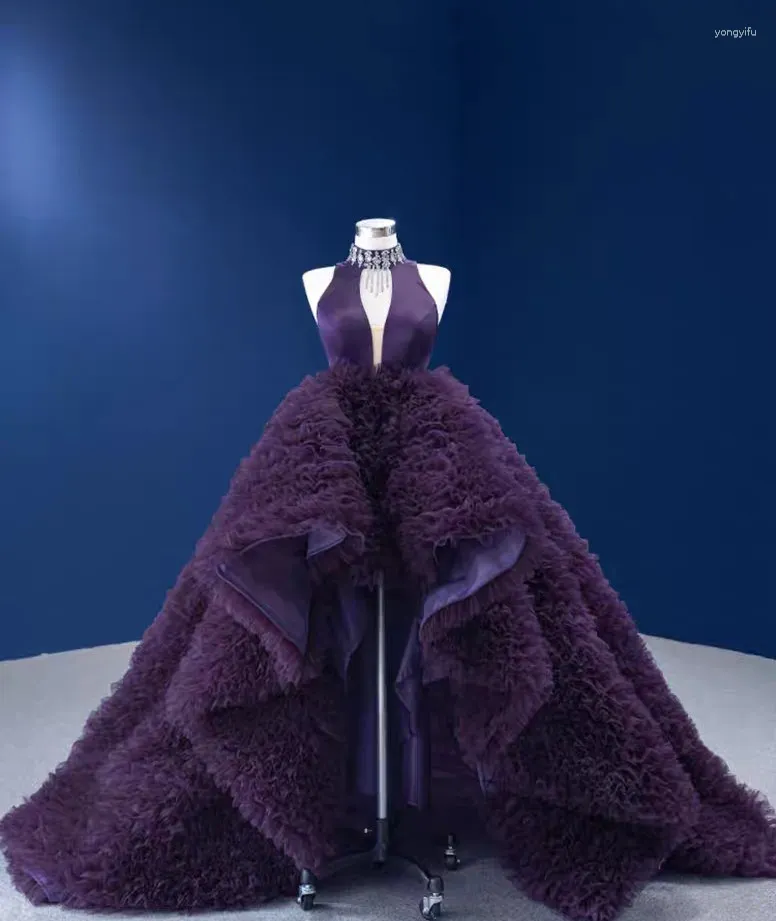 Party Dress Short Front Long Back Tulle Satin Ball Gown with Crystal  Decoration in from Dhgate Urban Sexy Dresses - price 853.15
